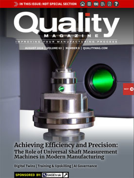 Quality eMagazine August 2024 Cover 450x600