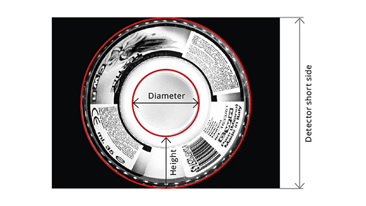 Graphic: Circular Image Diameter