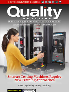 Quality eMagazine January 2025 Cover 450x600